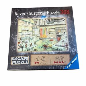 Ravensburger Escape Puzzle 368 Pieces, Science Lab Theme